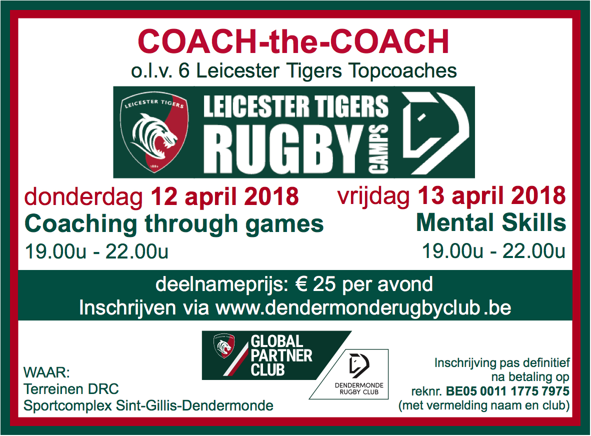 Leicester Tigers : Coach the coaches